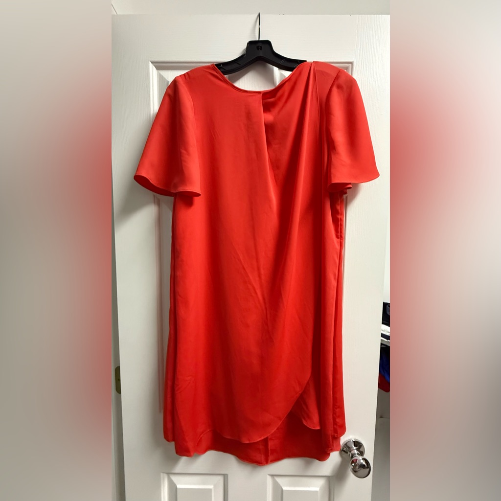 Bcbgmaxazria Poppy Ruffle Dress Size M